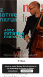 Mobile Screenshot of jazz-frankfurt.de