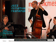 Tablet Screenshot of jazz-frankfurt.de